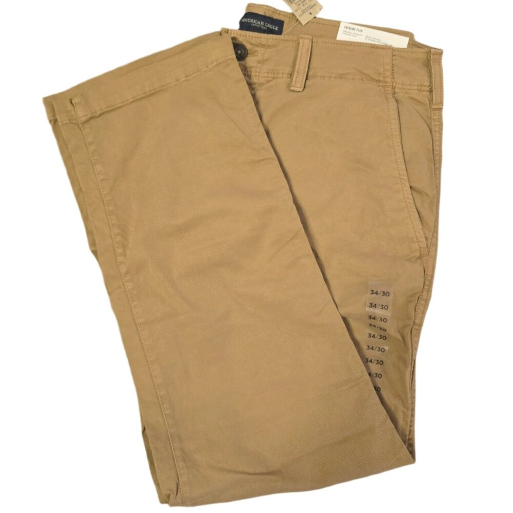 American Eagle Men's Extreme Flex - Khaki - 30" Inseam - Various Sizes - NWT